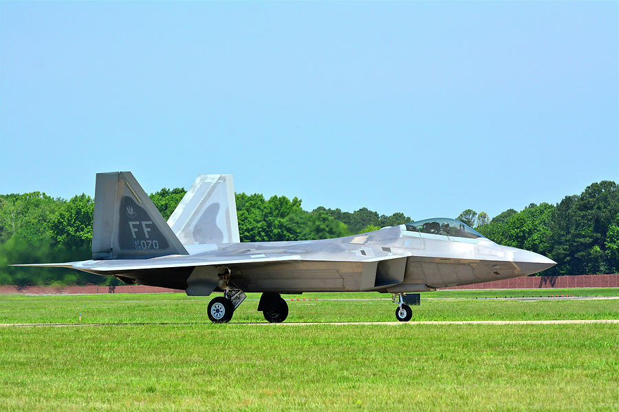 Raptor Taxiing In Photograph by Don Mercer