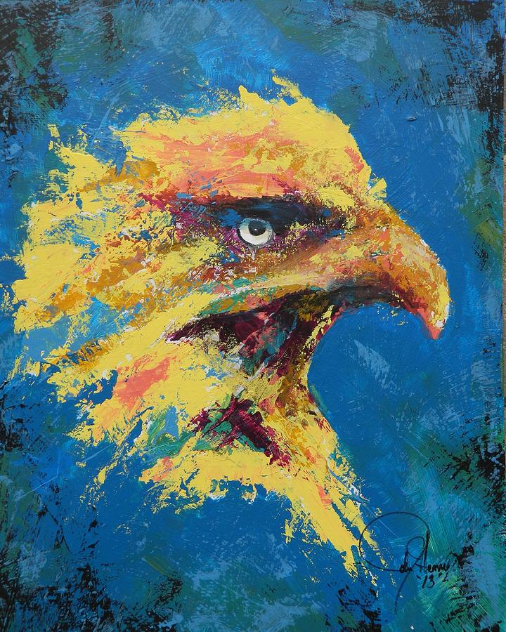 Rare Eagle Painting by John Henne