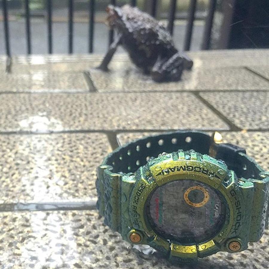 Color Photograph - Rare Frogman Model From Casio by Mythingsiz Gshockhighfashion
