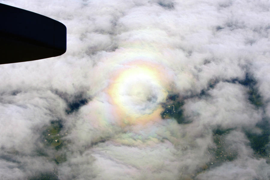 Rare full circle rainbow Photograph by David Lee Thompson