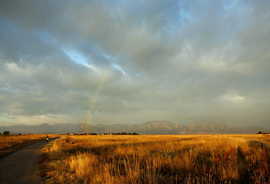 rare Morning Rainbow Photograph by Marilyn Hunt