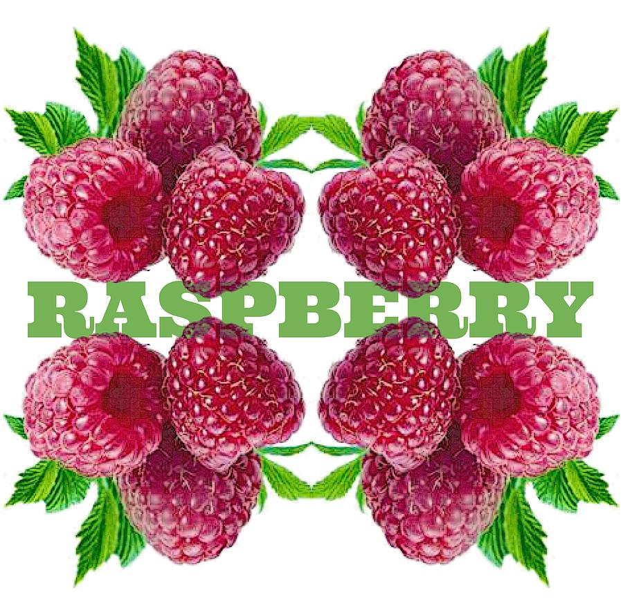 Raspberry Digital Art by Meiers Daniel - Pixels