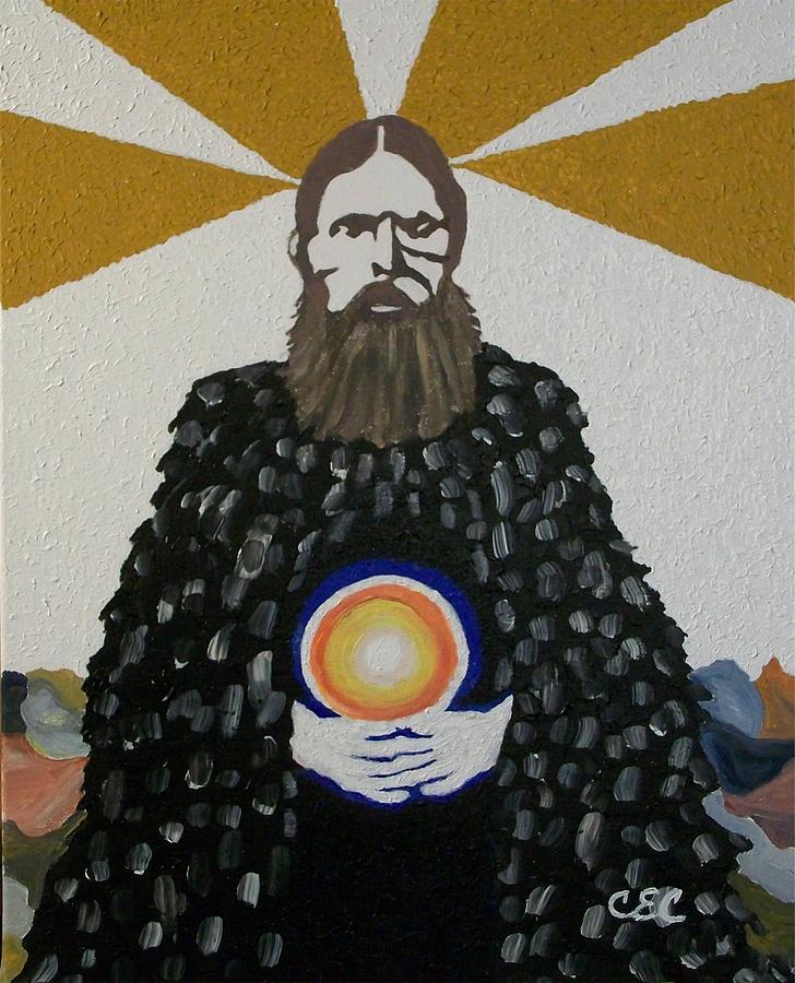 Rasputin Painting by Carolyn Cable