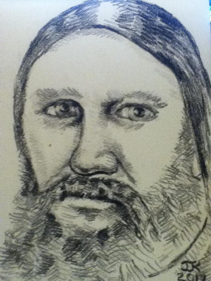 Rasputin Drawing by Joseph Kushnir Fine Art America