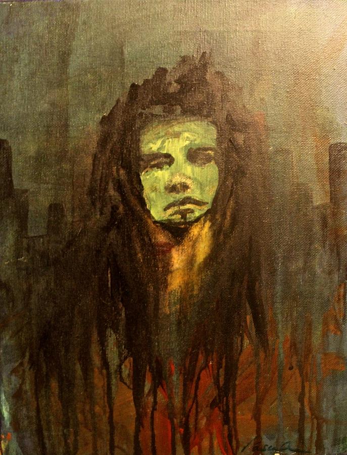 Fantasy Painting - Rastafarian by Dawn Pascale 