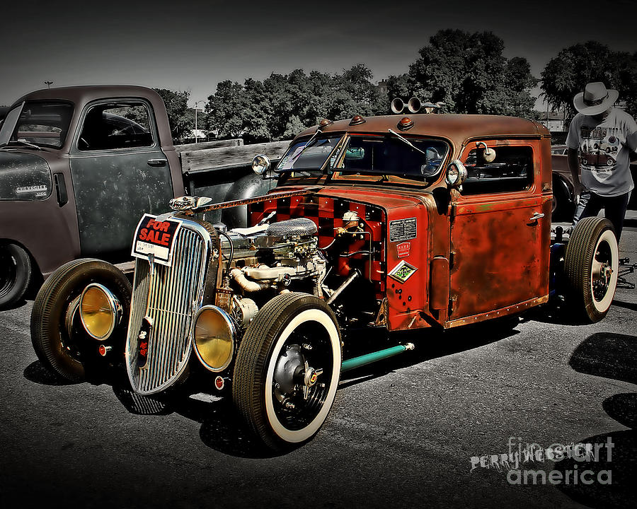 Rat Rod For Sale 2 Photograph by Perry Webster