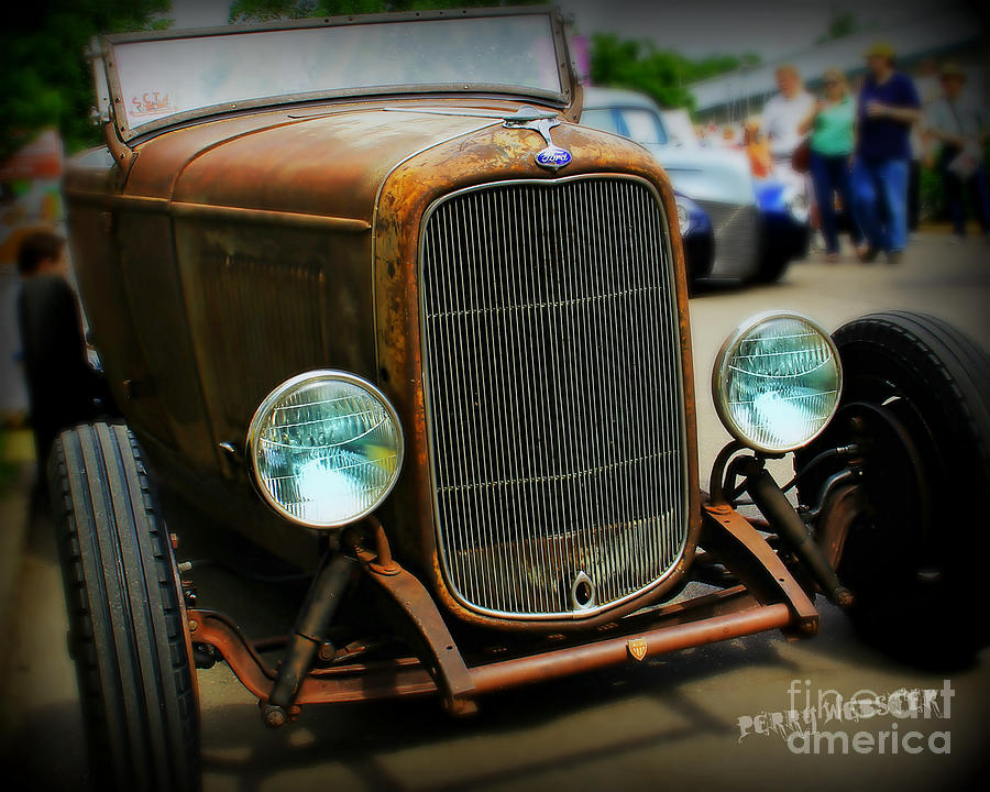 Rat Rod Roadster Photograph by Perry Webster