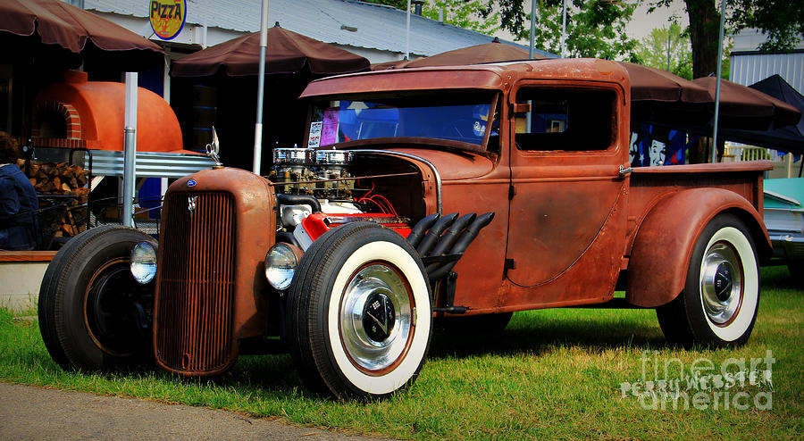 Rat Rod Trucking Photograph by Perry Webster