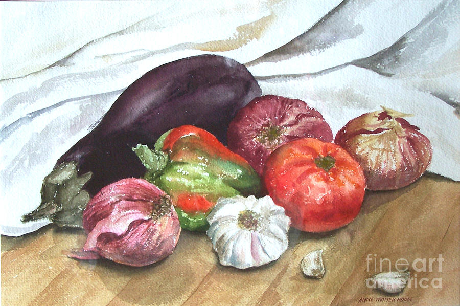 Still Life Print - Ratatouille by Anne Trotter Hodge