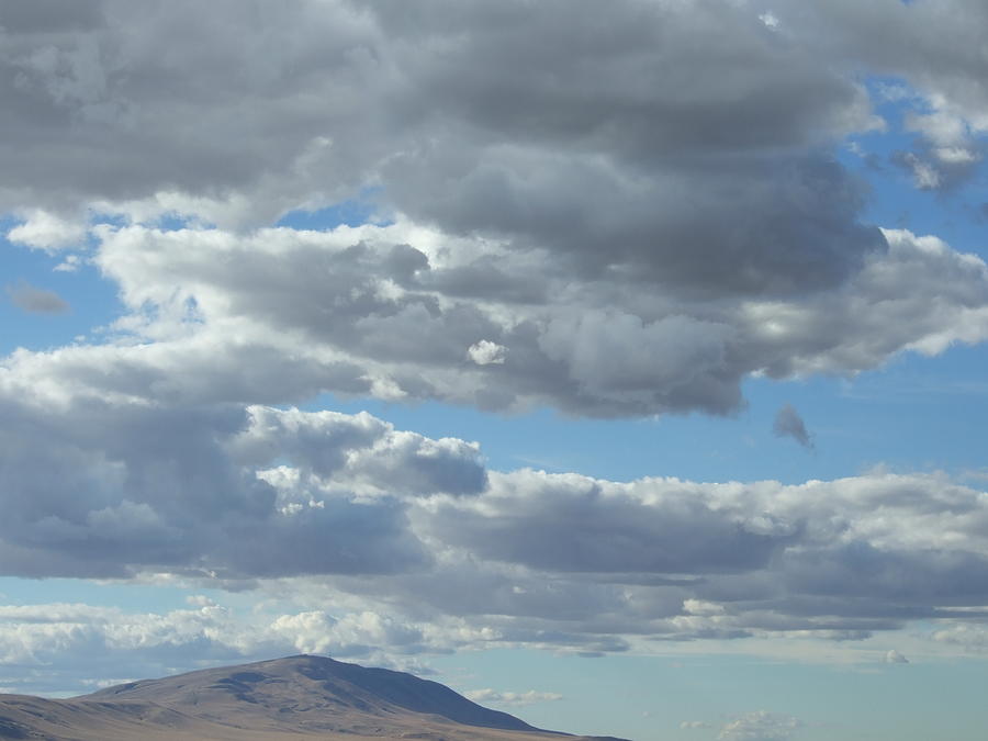 Rattlesnake Mountain Cloudscape Photograph by Ruth Stromswold
