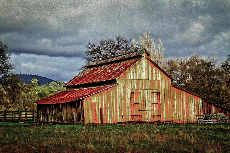 Ratto Ranch Barn Photograph by Janice Carabine - Fine Art America