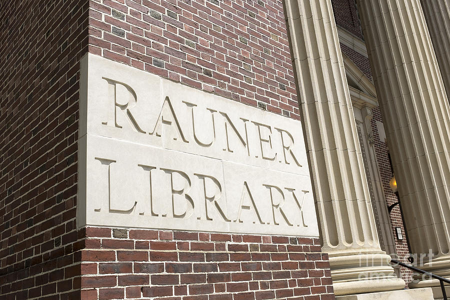 Rauner Library Dartmouth College Photograph by Edward Fielding