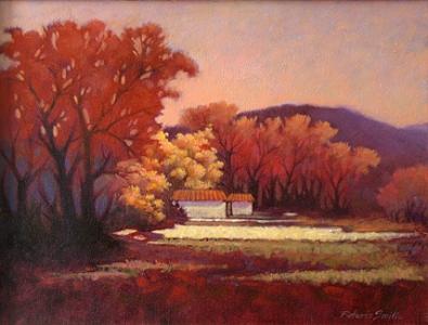 Autumn Painting - Raven Call by Roberta Smith Autumn Painting - Raven Call by Roberta Smith