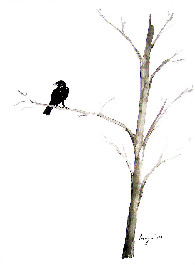 Raven in a Tree Designer Leggings – Brazen Design Studio