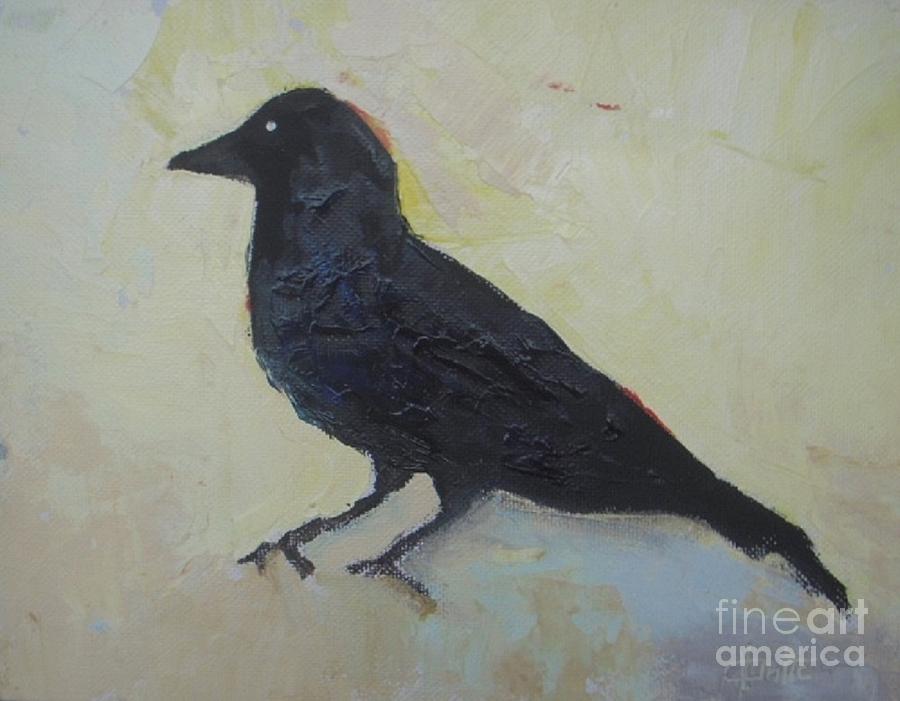 Raven One Painting by Vesna Antic