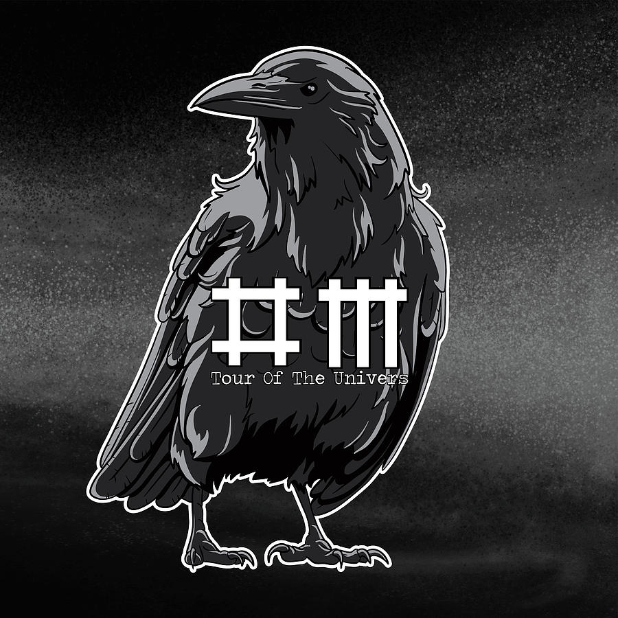 Raven Tour of The Univers Digital Art by Luc Lambert Fine Art America