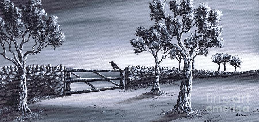 Ravens Gate Painting by Kenneth Clarke