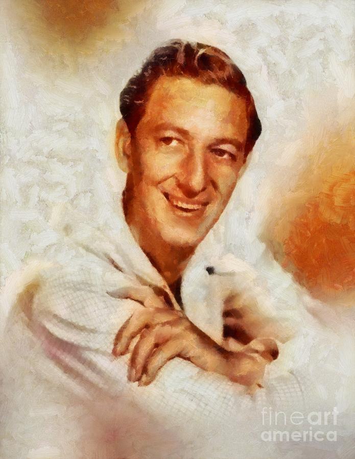 Hollywood Painting - Ray Bolger, Vintage Hollywood Legend by Esoterica Art Agency