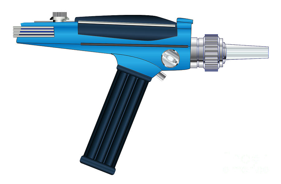 Star Trek Digital Art - Ray Gun by Bigalbaloo Stock