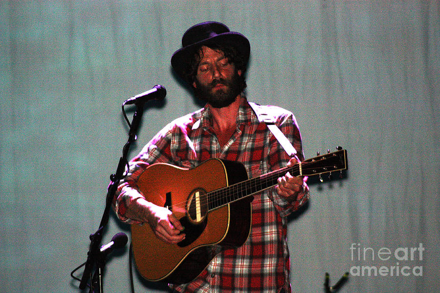 Music Photograph - Ray LaMontagne-9040 by Gary Gingrich Galleries