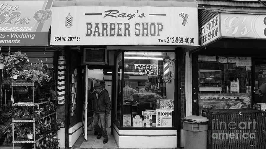 Rays Barbershop Photograph by Cole Thompson