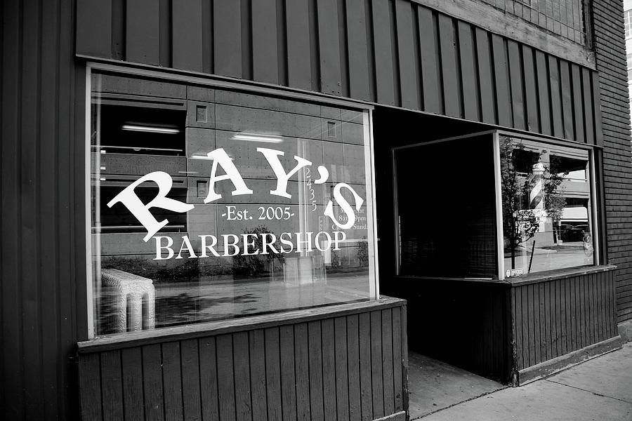 Rays Barbershop Photograph by Ely Arsha