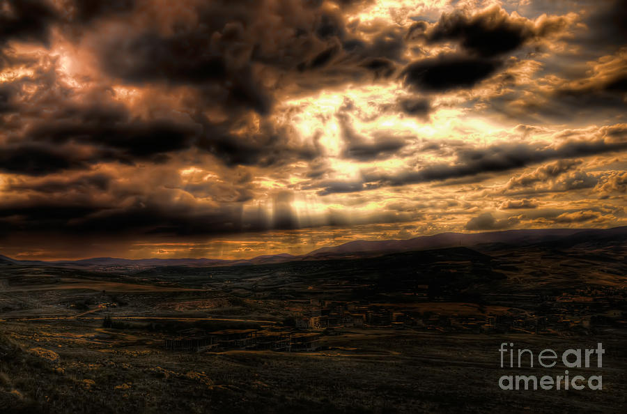 Nature Photograph - Rays of Hope by Selim Aydin