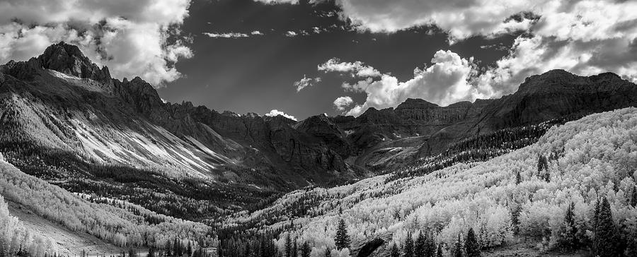Rays on a Colorado Mountain Photograph by Jon Glaser