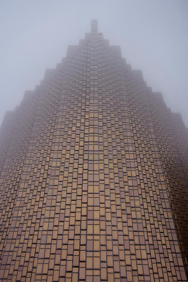 RBC Plaza in Fog Photograph by Rick Shea