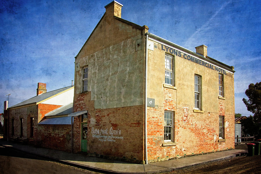 Old Hotel Photograph - Re-purposed Pub by Wayne Sherriff