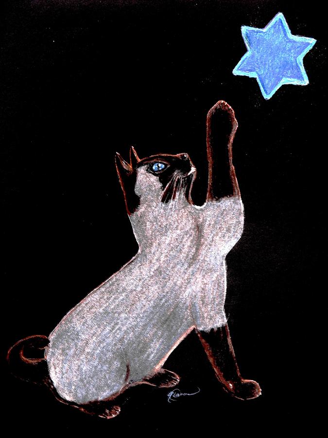 Reach For The Stars Drawing by Angela Davies