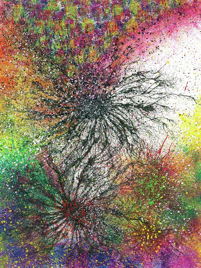 Reaching The Transcendent Realm #578 Painting by Rainbow Artist Orlando L Reaching The Transcendent Realm #578 Painting by Rainbow Artist Orlando L