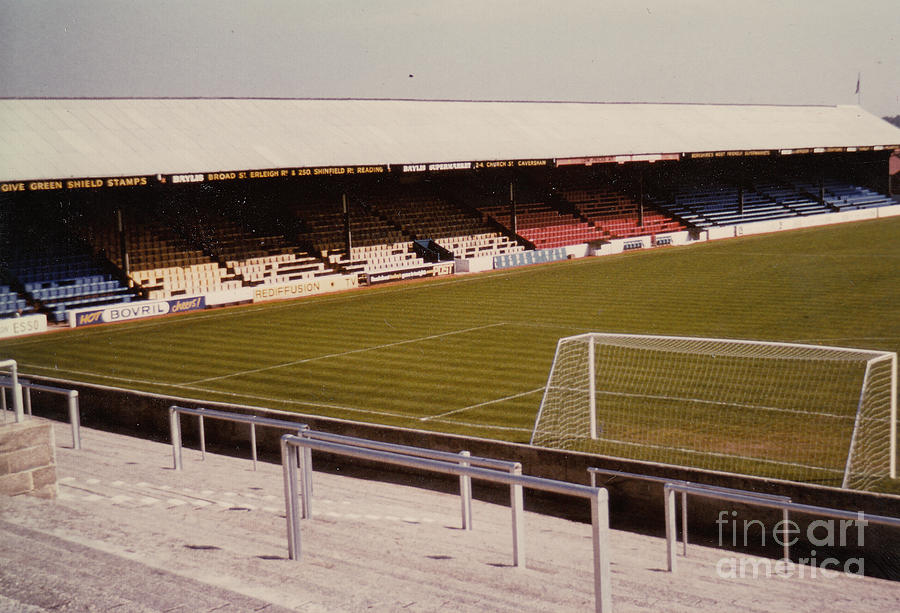 Reading - Elm Park - Norfolk Road Stand 4 - 1970s Photograph by Legendary Football Grounds