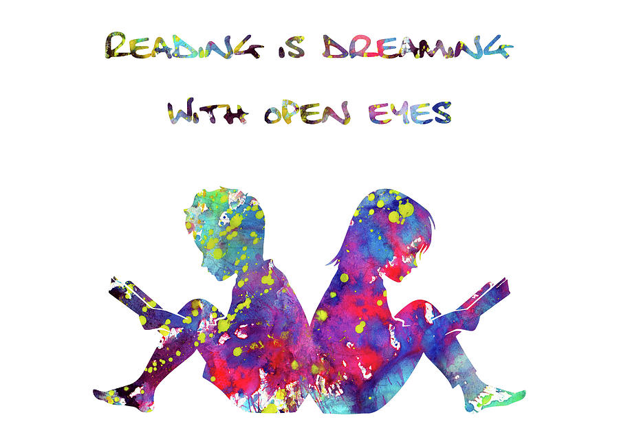 Resultado de imagen de reading is dreaming with open eyes"