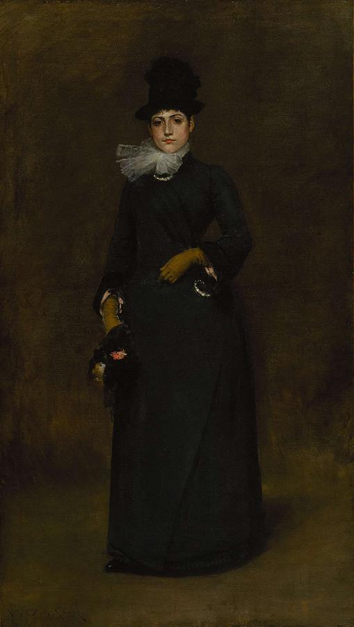 Ready For A Walk By William Merritt Chase Painting