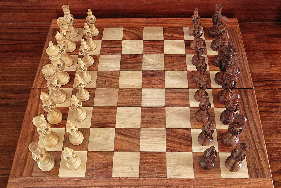 Chess Photograph - Ready for Battle by Sandeep Gangadharan