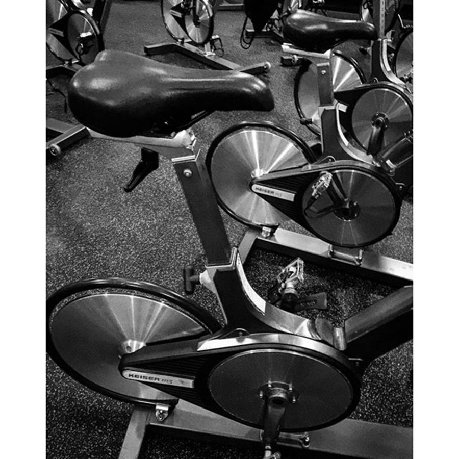 Sports Photograph - Ready For My Spinning Class! by Juan Silva