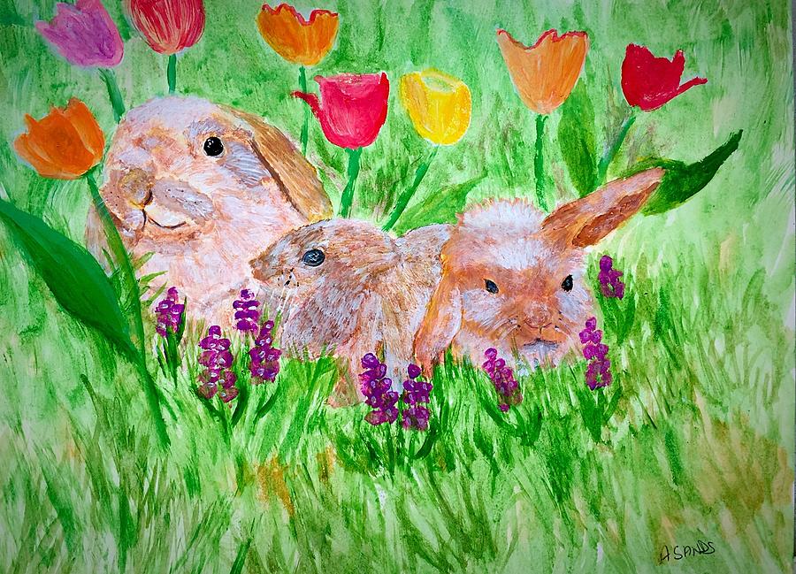 Ready for Spring Painting by Anne Sands