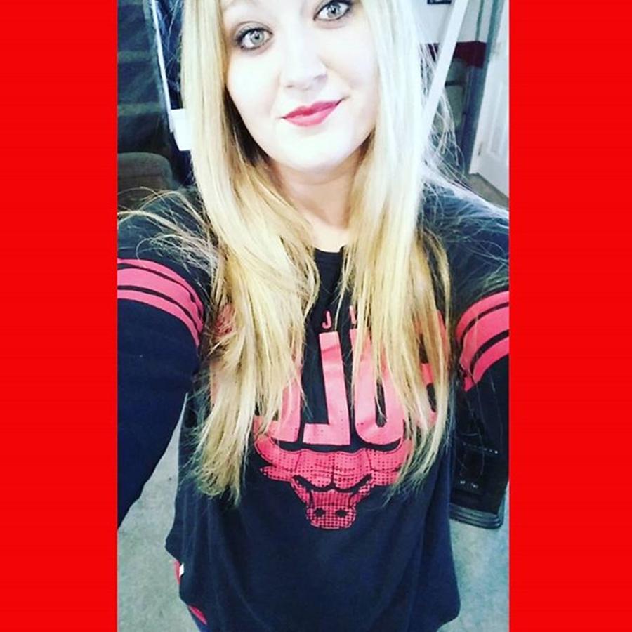 Ready For The Bulls Game!!! Photograph by Shana Hirn