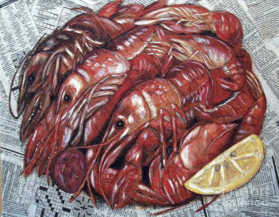 Ready to Eat Painting by JoAnn Wheeler