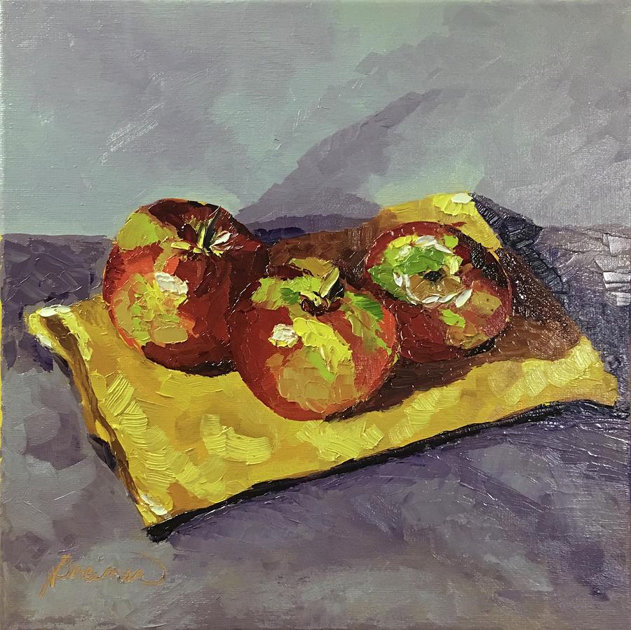 Ready To Eat Painting by Nancy Breiman