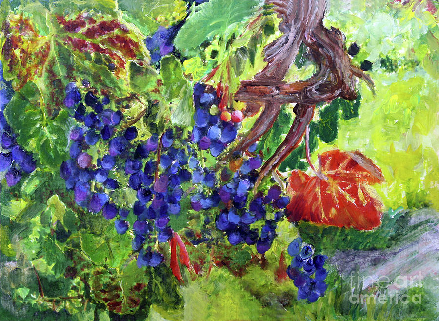 Ready to Harvest Painting by Donna Walsh