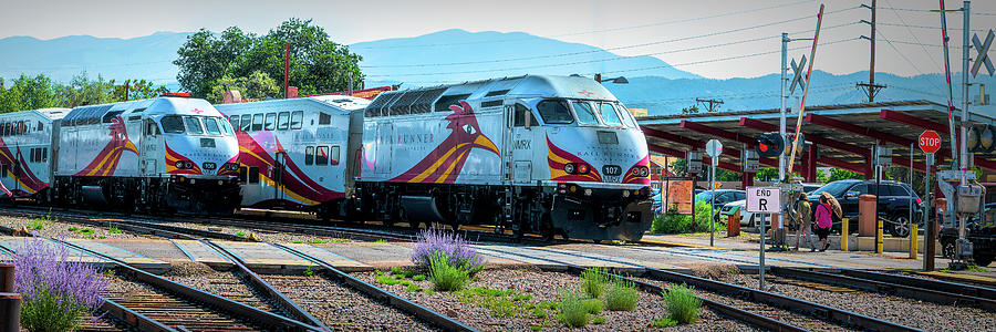 Santa Fe Photograph - Ready To Roll - Panorama by Paul LeSage