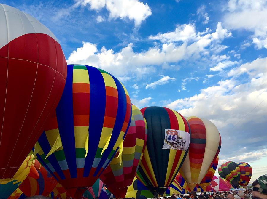 Soar Albuquerque Balloon Festival Photograph by Anne Sands