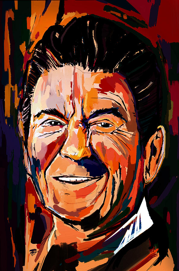 Reagan Revisited Painting by John Gholson