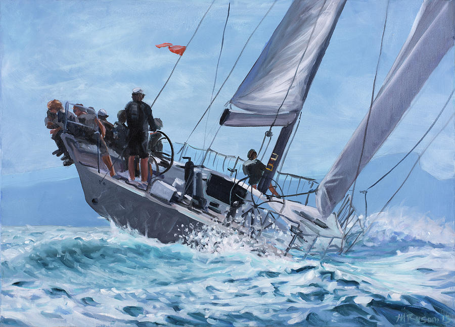Boat Painting - Reagatta by Marco Busoni