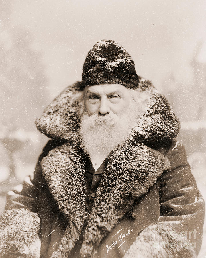 Real Life Santa Claus Photograph by American School