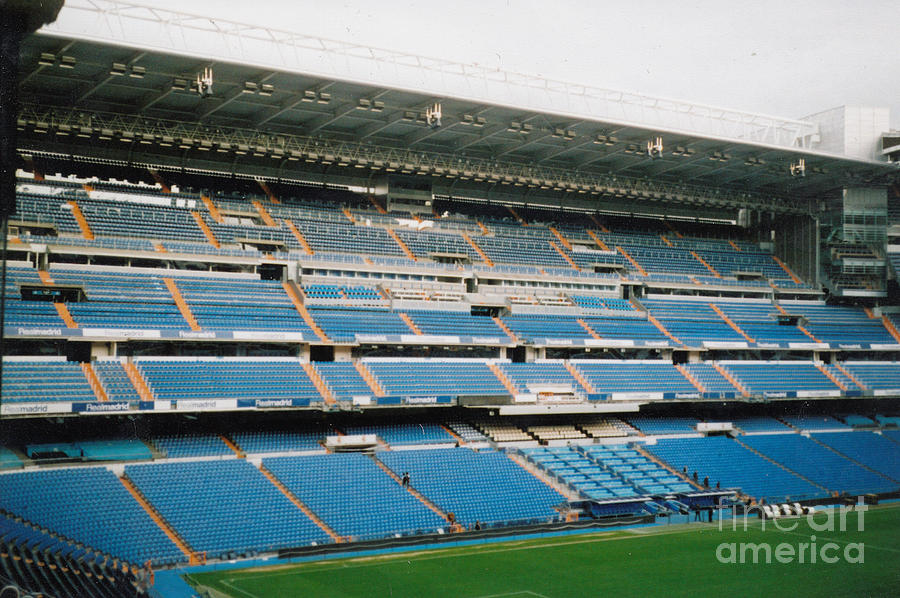 Real Madrid - Santiago Bernabeu stadium - East Side 4 - Nov 2007 Photograph by Legendary Football Grounds