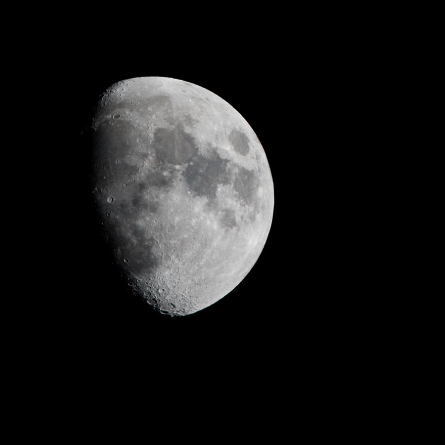 Real Moon Photograph by Tom Dowd