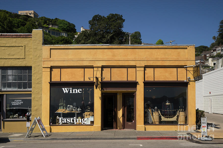 Real Napa Wine Tasting on Bridgeway Sausalito California DSC6032 Photograph by San Francisco